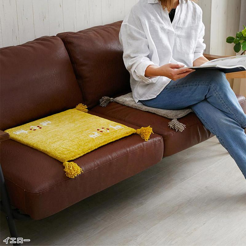 グラムスタイル ギャベ ギャッベ 座布団 チェアパッド 40cm グラムスタイル ギャベ ギャッベ 座布団 チェアパッド 40cm