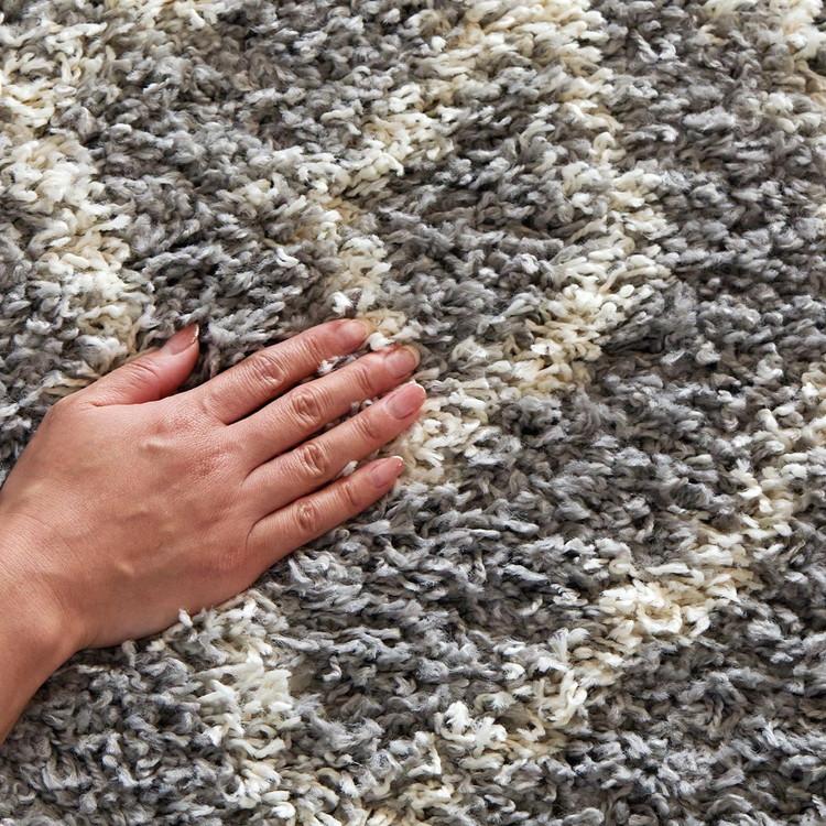 ラグ カーペット ウィルトン織 シャギー 4畳 240×340cm 絨毯 北欧