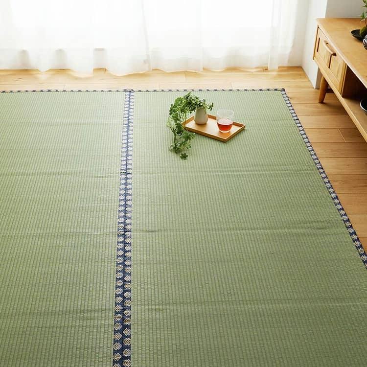 グラムスタイル カーペット い草 4.5畳 4畳半 4.5帖 261×261cm 撥水 畳