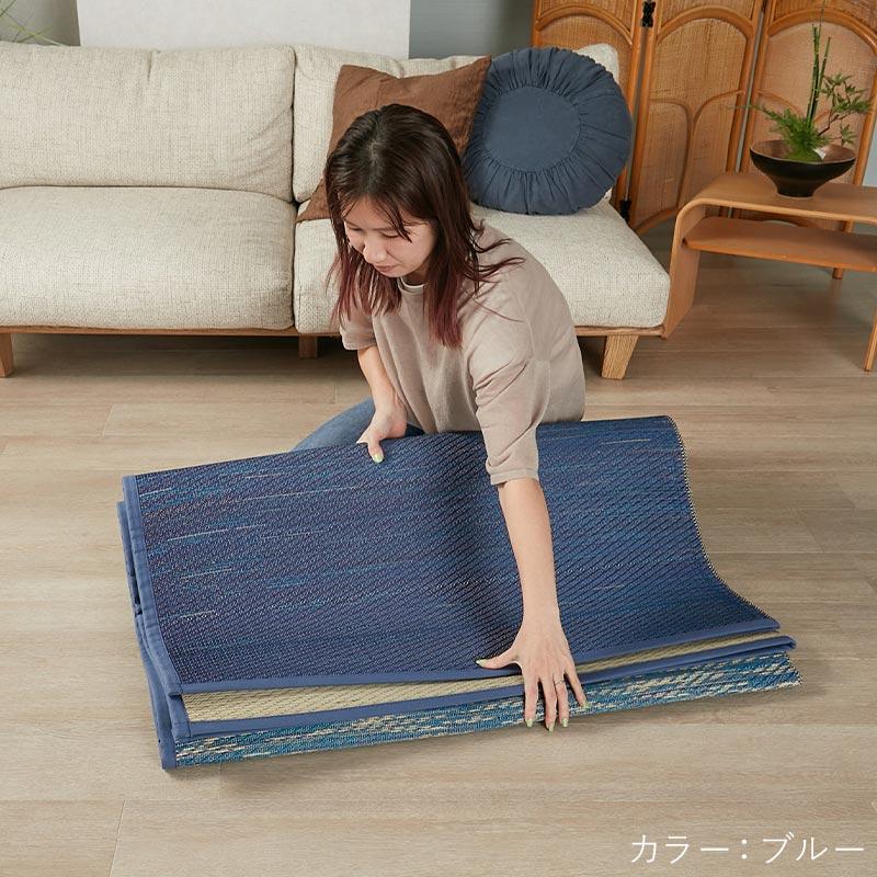 グラムスタイル い草ラグ 3畳 191×250 国産 井草ラグ い草マット ラグ