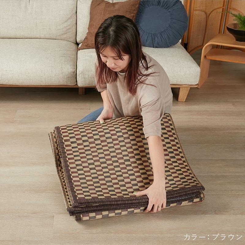 グラムスタイル い草ラグ 5畳 240×320 撥水 井草ラグ い草マット ラグ