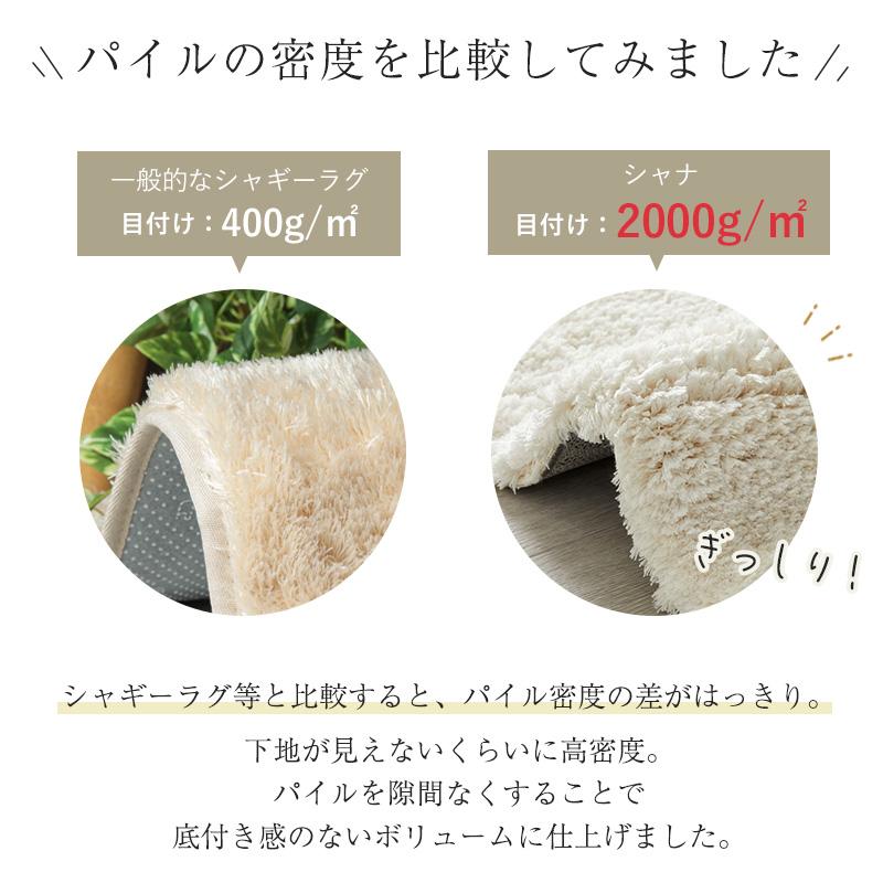 グラムスタイル 玄関マット マット シャギー 洗える ふわふわ 北欧