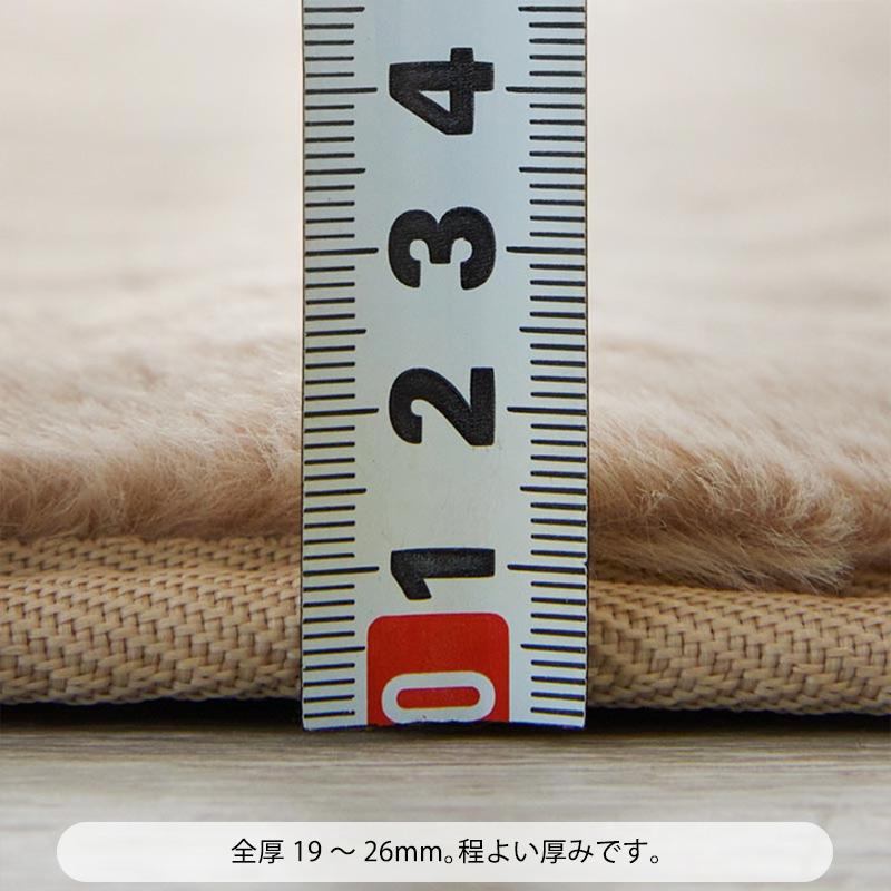 グラムスタイル ラグ カーペット ラグマット 厚手 洗える 北欧