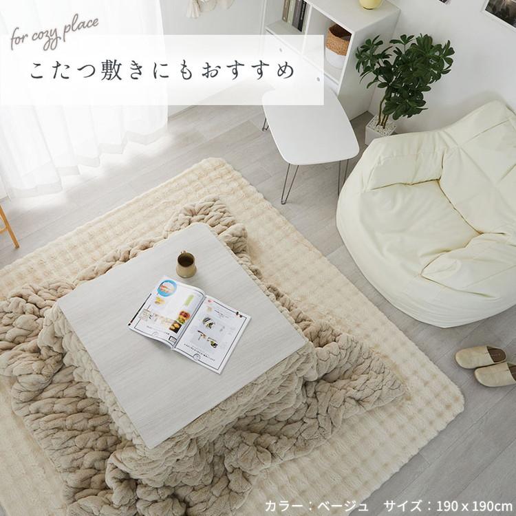 グラムスタイル ラグ カーペット ラグマット 厚手 洗える 北欧