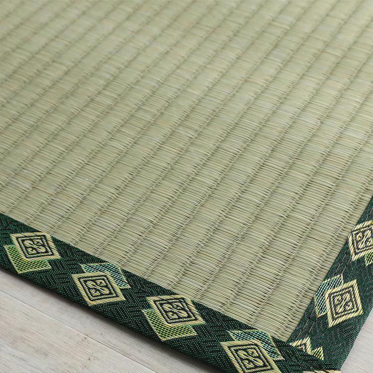 ござ　い草上敷　約352×440cm　10帖　未使用品　中国製 グラムスタイル カーペット い草 10畳 10帖 352×440cm 畳の上に敷く