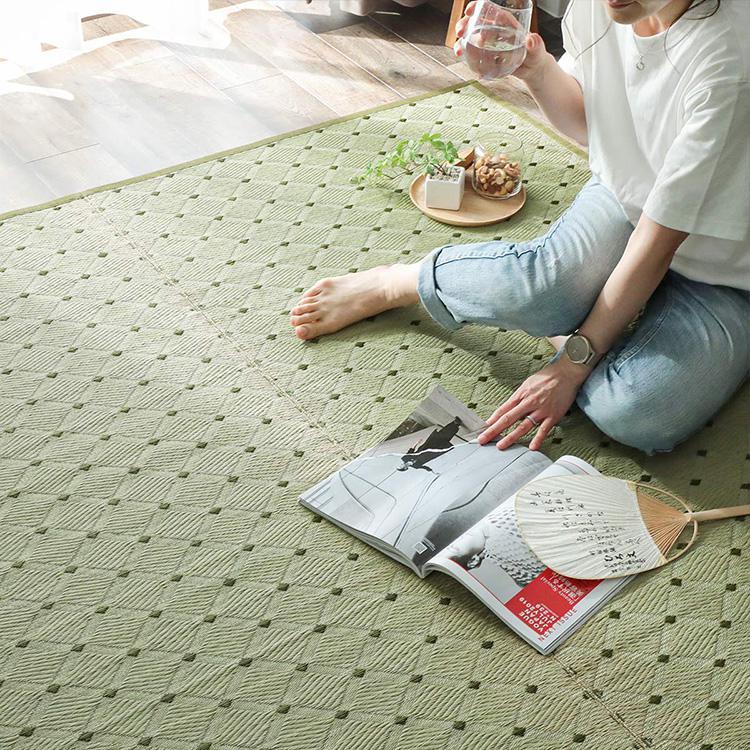 グラムスタイル カーペット い草 4.5畳 4畳半 4.5帖 286×286cm 国産 畳