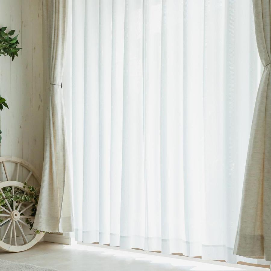 レースカーテン ミラー オーダー 1枚 uvカット 遮熱 断熱 日本製 カーテン レース ミラーレースカーテン フィッテ 片開き | グラムスタイル | 13