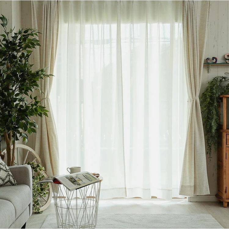 【ミラーレーススタイルカーテン】ハンドメイド ミラー レースカーテン 2枚セット 既製 サイズ展開130種 幅95cm×丈