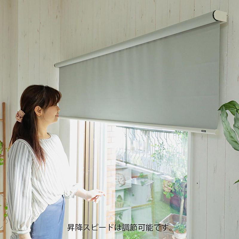 グラムスタイル ロールスクリーン 遮光 つっぱり プルコード式 賃貸