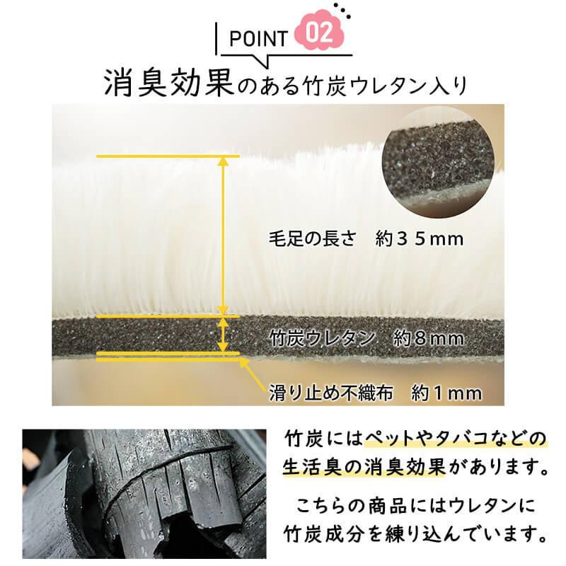 ラグ ラグマット 雲 洗える 1.5畳 130×170cm おしゃれ かわいい 北欧 抗菌 消臭 滑り止め付き 床暖房対応 子供部屋 雲型 / エアリー クモラグ | グラムスタイル | 06