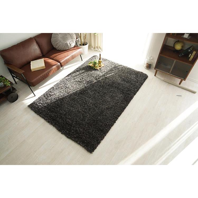 グラムスタイル ラグ カーペット ウィルトン織 シャギー 1.5畳 140