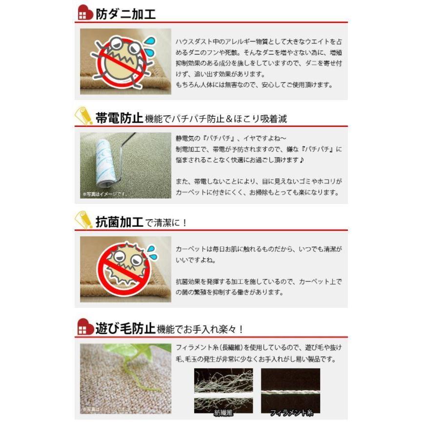 廊下 カーペット オーダー 廊下用ロングカーペット 廊下マット 廊下敷き ロールカーペット フローリングマット ロングカーペット マット / ルービル 廊下敷き | グラムスタイル | 09