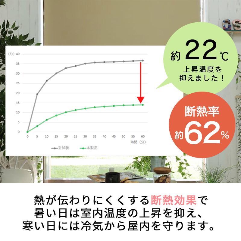 遮熱ロールスクリーン ロールカーテン 遮光 オーダー 安い 遮光1級 断熱 カーテンレール 簡単取付 ブラインド / ロールスクリーン 遮熱 チェーン式 | グラムスタイル | 20