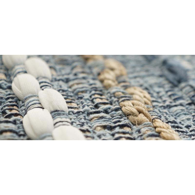 グラムスタイル デニム ラグ カーペット 1畳 90×150 西海岸 オルテガ