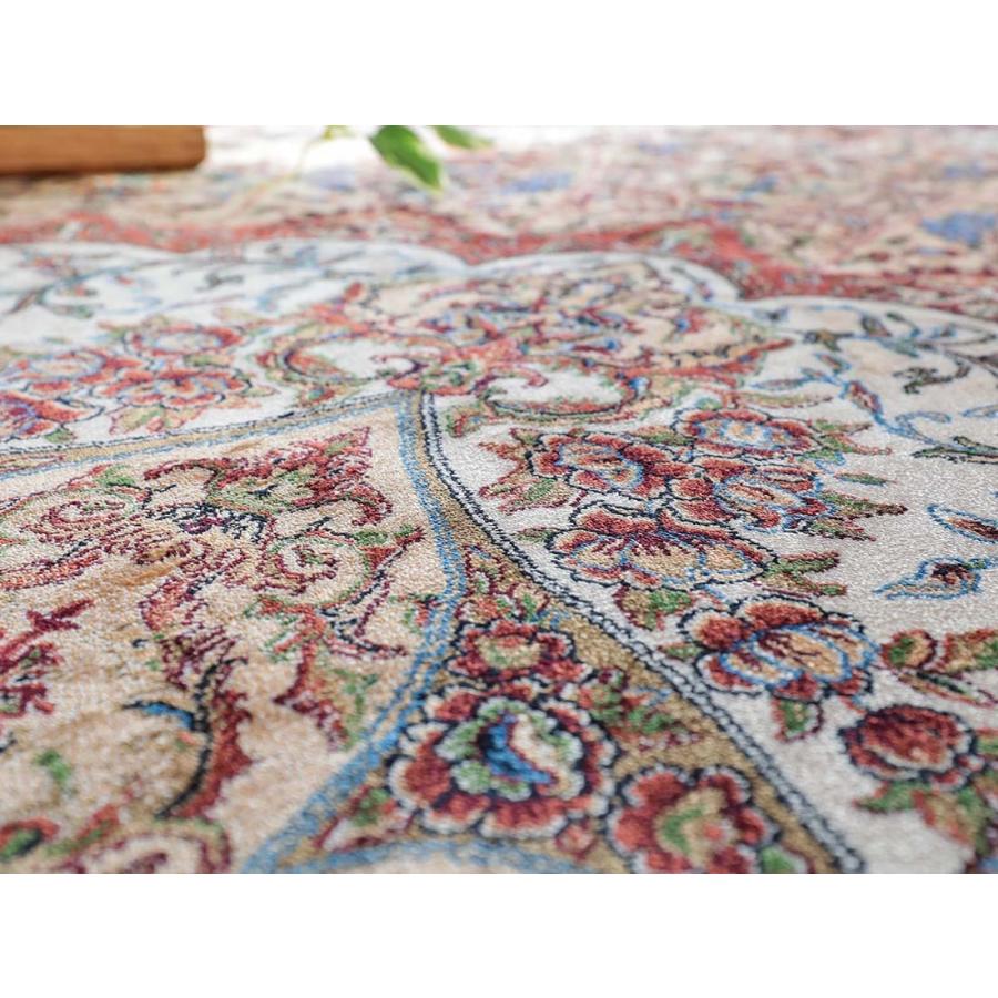 グラムスタイル ラグ カーペット ウィルトン織 メダリオン 3畳 200