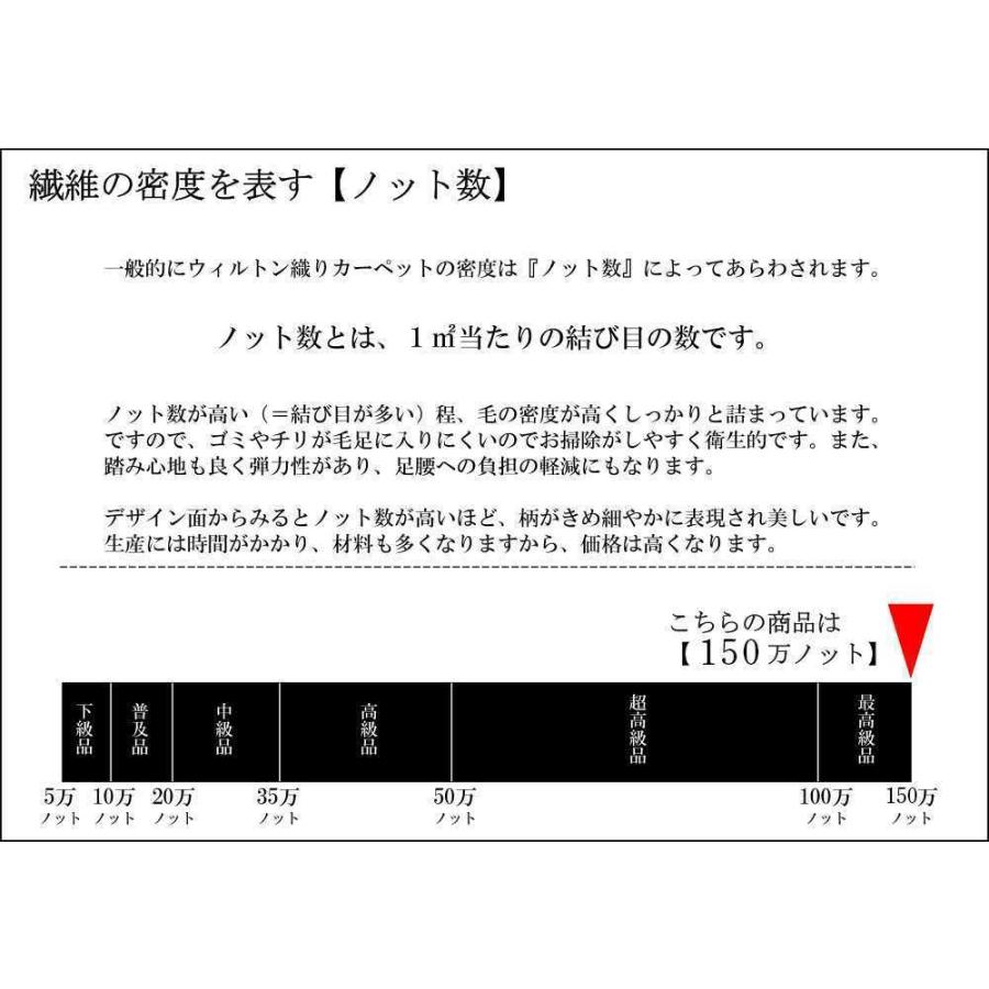 玄関マット 室内 屋内 大判 ウィルトン織 80×144cm 北欧 おしゃれ 風水 ウィルトン マット メダリオン ベルギー製 / アドラ_19