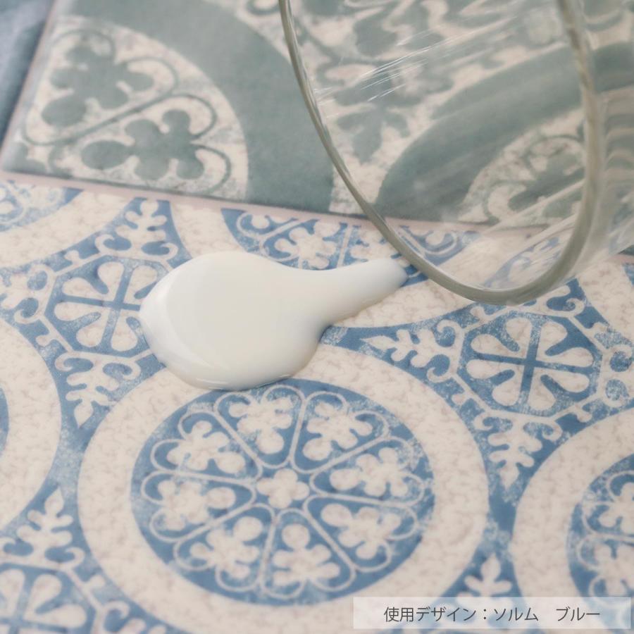 ダイニングラグ 182×182 撥水 抗菌 床暖房対応 クッションフロアラグ ダイニングラグマット 木目 大理石 土足対応タイプB