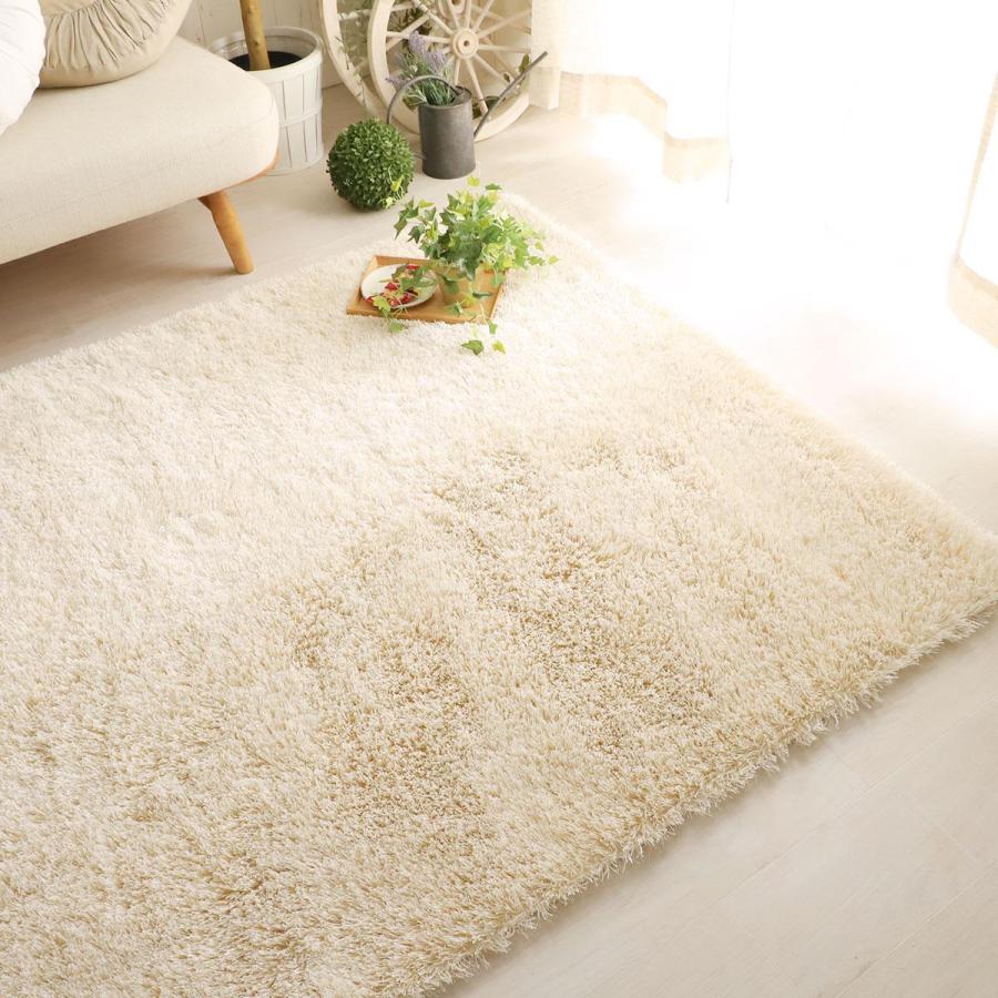 グラムスタイル ラグ ラグマット おしゃれ 1.5畳 長方形 高級 ふわふわ