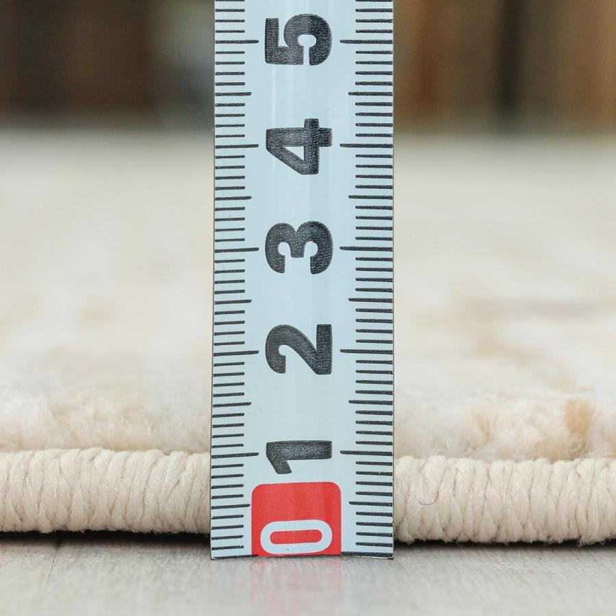 ギャッベ ラグ（アイボリー／約200×156cm） ギャッベ ラグ（アイボリー／約200×156cm） ギャッベ ラグ