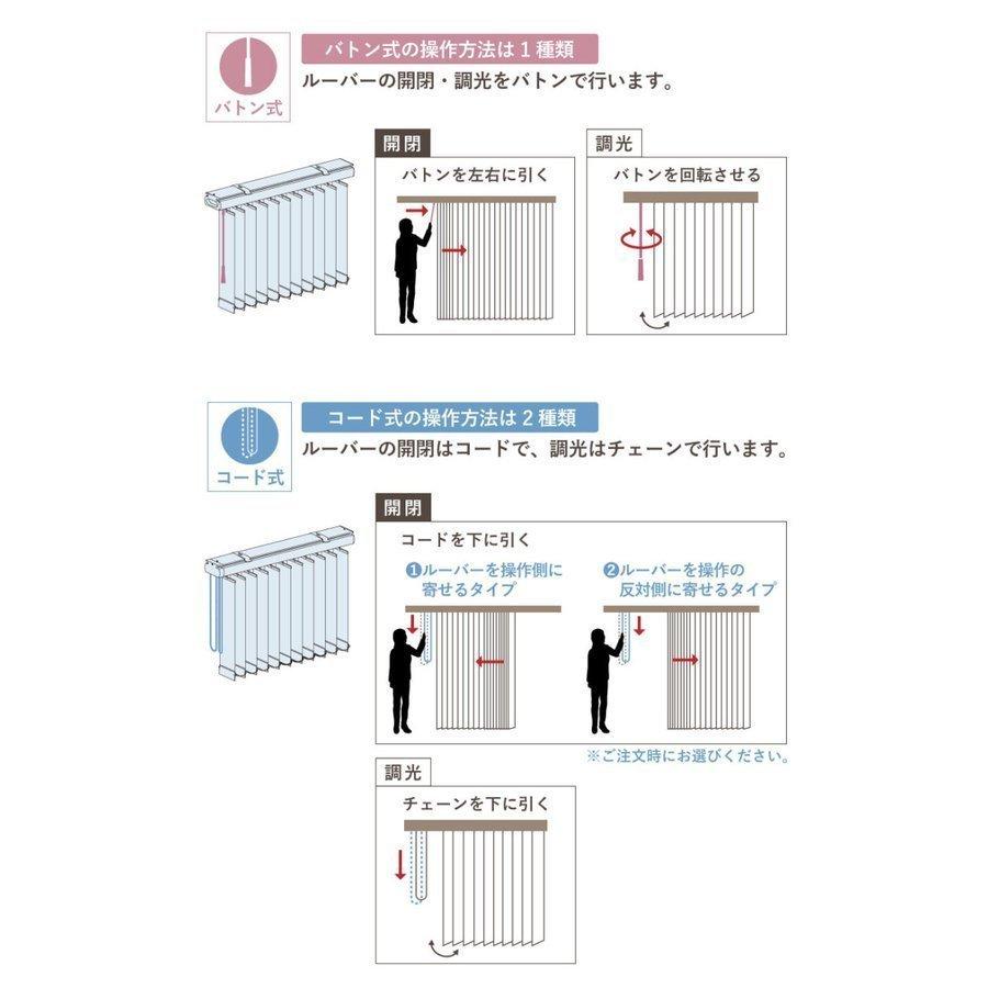 ブラインド ブラインドカーテン 縦型 バーチカルブラインド オーダー 遮光 1級 おしゃれ オフィス 安い 縦型ブラインド / バーチカルブラインド 一級遮光｜rugly｜22