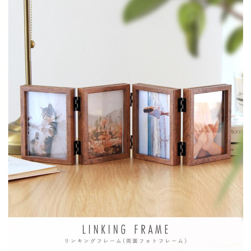 写真立て 両面フォトフレーム おしゃれ Linking Frame リンキングフレーム あすつく メーカー直送 Mg Rugoo Carpet Home 通販 Yahoo ショッピング