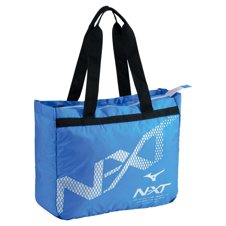 N-XT ○ミズノ）ポケッタブルトートバッグ33JM044224スカイブルー