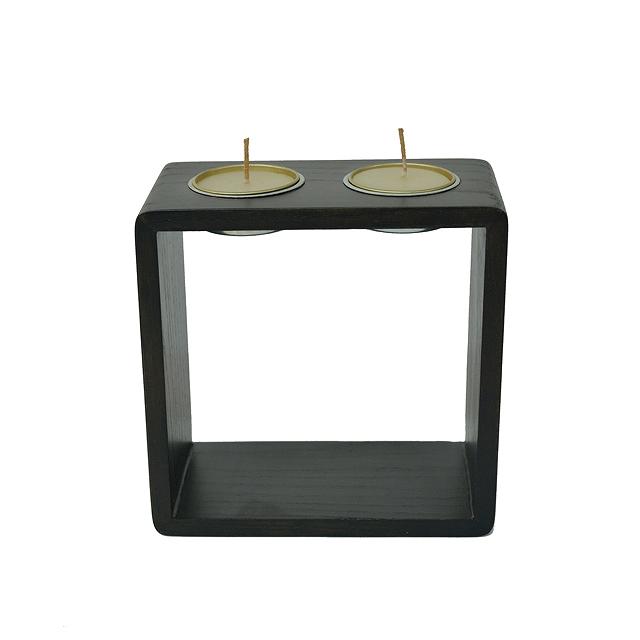 キャンドルライト キャンドルホルダー おしゃれ インテリア アジアン バリ リゾート 2連 訳あり 23 Blk 366 ラグマット通販ラグズファクトリー 通販 Yahoo ショッピング