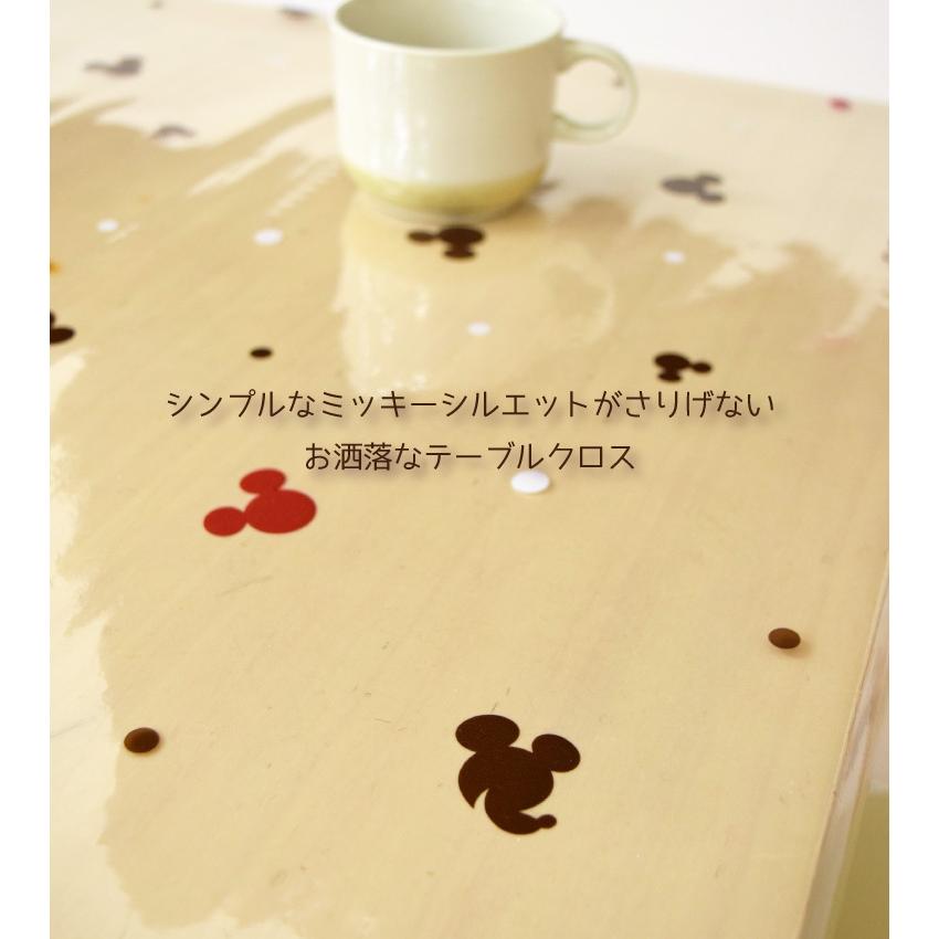 数量限定セール テーブルクロス ビニール おしゃれ 撥水 切り売り約1 1cm シンプルミッキー クリア 透明 ディズニー 定型 正方形 1幅 机 Aynaelda Com