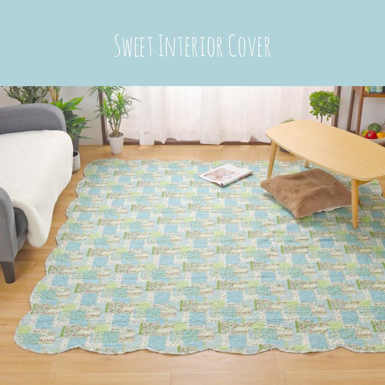 よ*こ様 花　80年代LL Bean マルチカバー　ソファーカバー　ラグ 145 よ*こ様 花 80年代LL Bean マルチカバー ソファーカバー ラグ