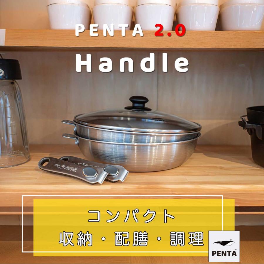 PENTA（ペンタ） フライパン蓋付き 28cm 爆買 IH ガス 日本製 王様