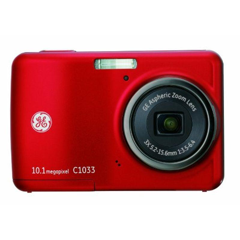 GE デジタルカメラ C1033 レッド C1033R