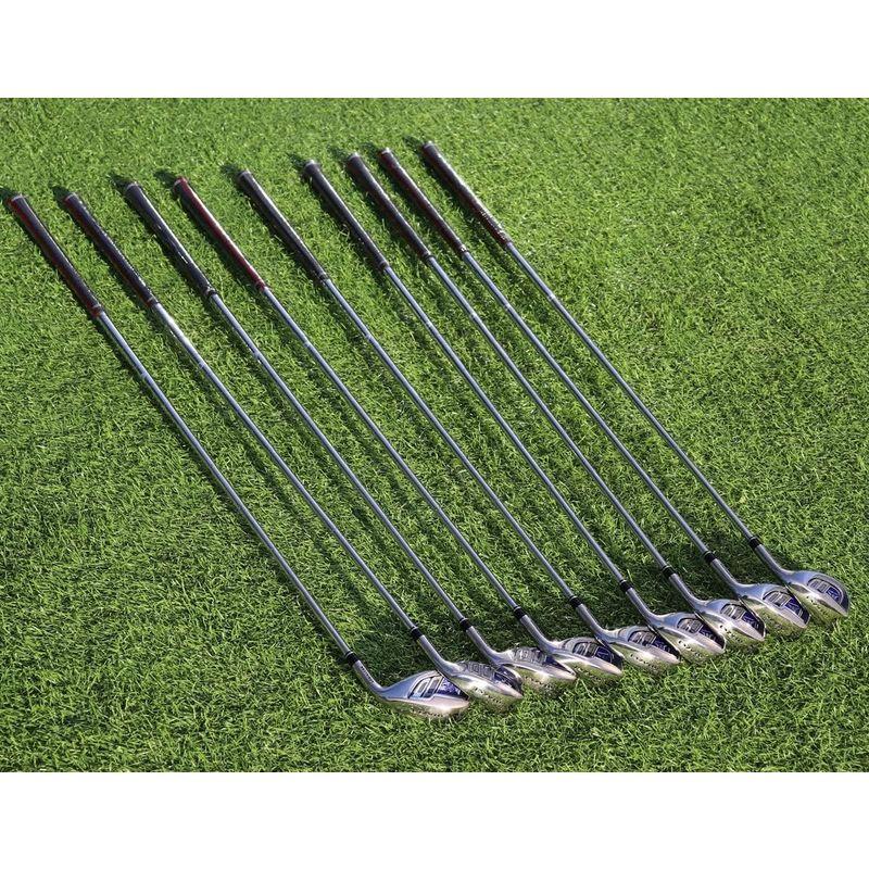 【〜6/6まで出品】 MAZEL(マゼル) ゴルフ クラブ アイアン セット ワンレングスアイアンセット カーボン/スチール シャフト 右利き&左利き シングル 【P6530256903】(23553円)