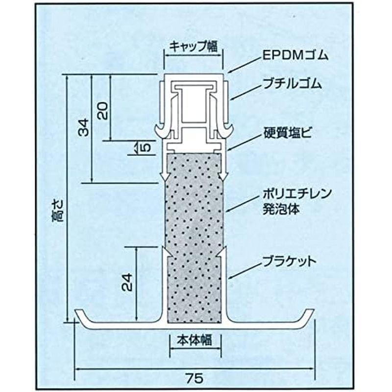 タイセイ　エキスパンタイTE型　幅20mm　5本入　(高さ130mm)