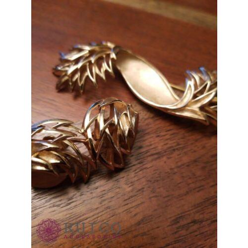 TRIFARI トリファリ イヤリング ピアス ゴールド アンティーク TRIFARI トリファリ イヤリング ピアス ビンテージ