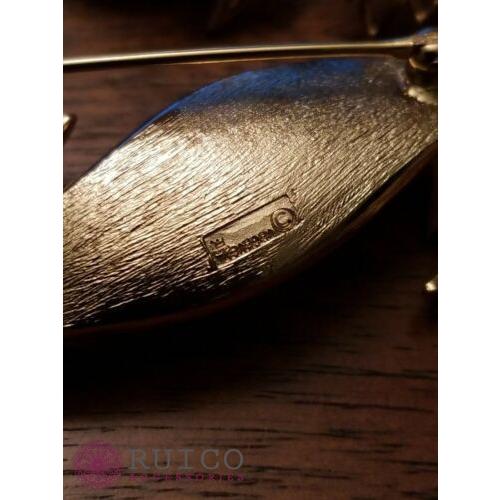 TRIFARI トリファリ イヤリング ピアス ゴールド アンティーク TRIFARI トリファリ イヤリング ピアス ビンテージ