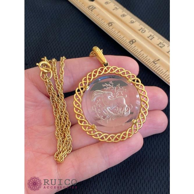 TRIFARI トリファリ ネックレス ゴールド アンティーク