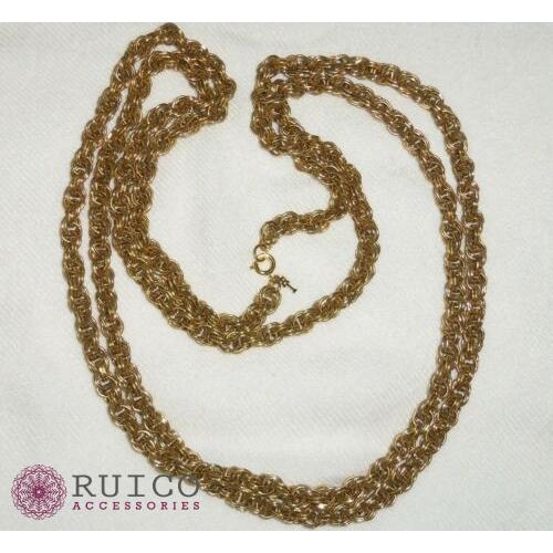 【初期/レア】 TRIFARI トリファリ ネックレス ゴールド アンティーク 【2092495860】(12350円)