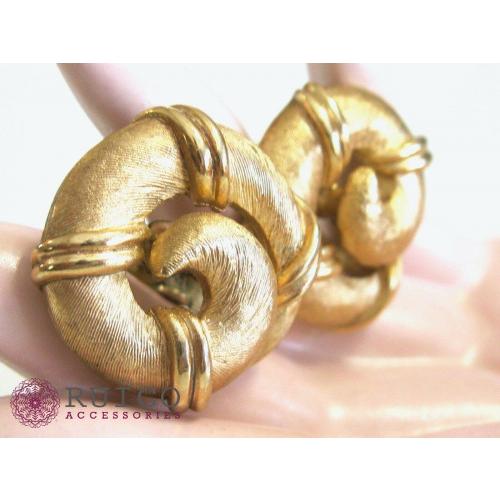 TRIFARI トリファリ イヤリング ピアス ゴールド アンティーク