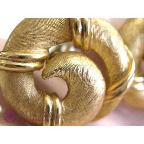 TRIFARI トリファリ イヤリング ピアス ゴールド アンティーク TRIFARI トリファリ イヤリング ピアス ビンテージ