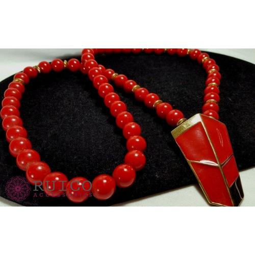 TRIFARI トリファリ ネックレス エナメル アンティーク