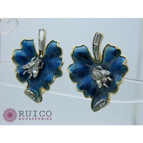 TRIFARI トリファリ イヤリング ピアス ゴールド アンティーク TRIFARI トリファリ イヤリング ピアス ビンテージ