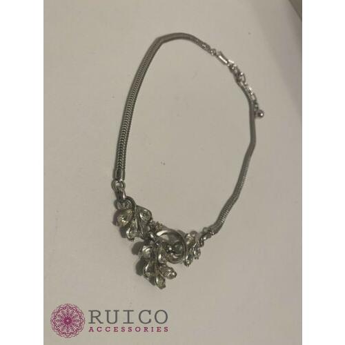 TRIFARI トリファリ ネックレス シルバー アンティーク TRIFARI トリファリ ネックレス ビンテージ