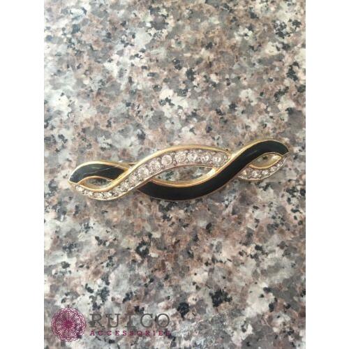 TRIFARI トリファリ ブローチ ラインストーン アンティーク TRIFARI トリファリ ブローチ ビンテージ