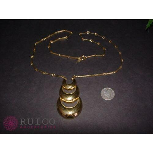 TRIFARI トリファリ ネックレス ゴールド アンティーク TRIFARI トリファリ ネックレス ビンテージ