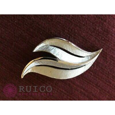 TRIFARI トリファリ ブローチ リーフ 葉 アンティーク