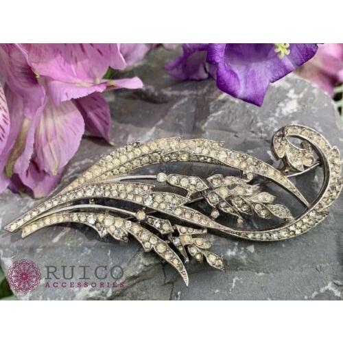 完動品 TRIFARI トリファリ ブローチ ラインストーン アンティーク 【Y5719966707】(20631円)