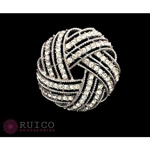 TRIFARI トリファリ ブローチ リボン アンティーク TRIFARI トリファリ ブローチ ビンテージ