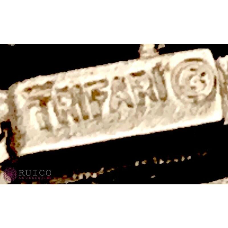 TRIFARI トリファリ ブローチ リボン アンティーク TRIFARI トリファリ ブローチ ビンテージ