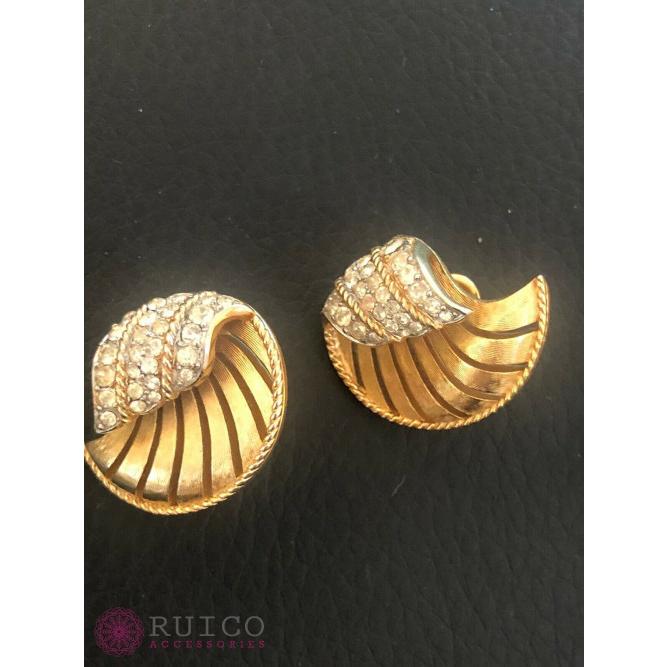 中古 TRIFARI トリファリ イヤリング ピアス ゴールド アンティーク 【T1729017585】(10205円)