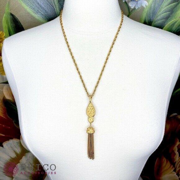 TRIFARI トリファリ ネックレス ゴールド アンティーク TRIFARI トリファリ ネックレス ビンテージ